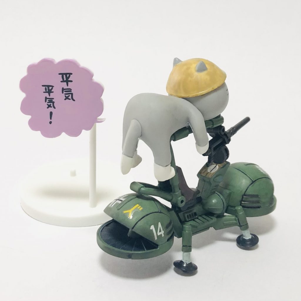 ガンマカもいろいろ買いましたが、ミリタリー好みのわたしは「MSVセット」がお気に入りです😍この作品もMSVセットだけで塗りました!今回のガンマカ企画のおかげで、ガンマカの使いこなしが上手くなってきました。(笑)感謝です!(๑>◡<๑)