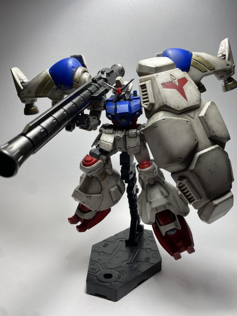 ブッパした後、アトミックバスーカを捨てる直前くらいの照明をイメージ