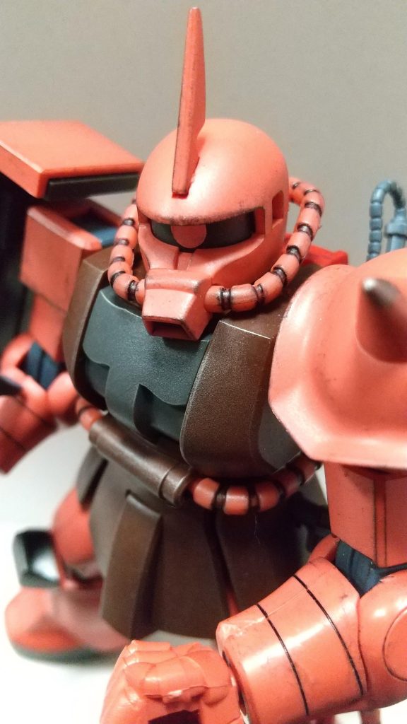 hguc シャア専用ザク–2枚目/制作者：りゅあり