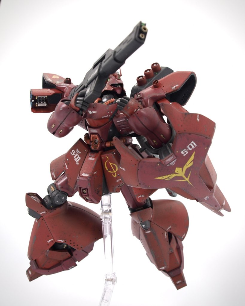 1/144 HGUC サザビー–5枚目/制作者：@FATSOULDT