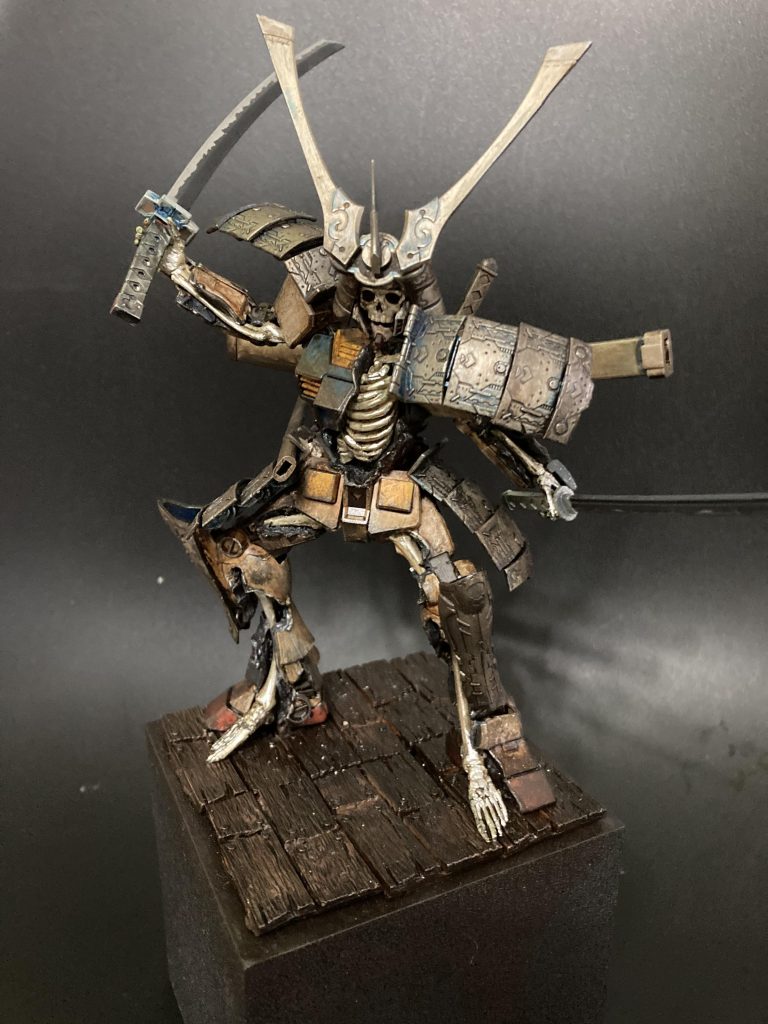 ベースキットより高上がりwなコトブキヤさんの武器装具でラストサムライに盛りまして、