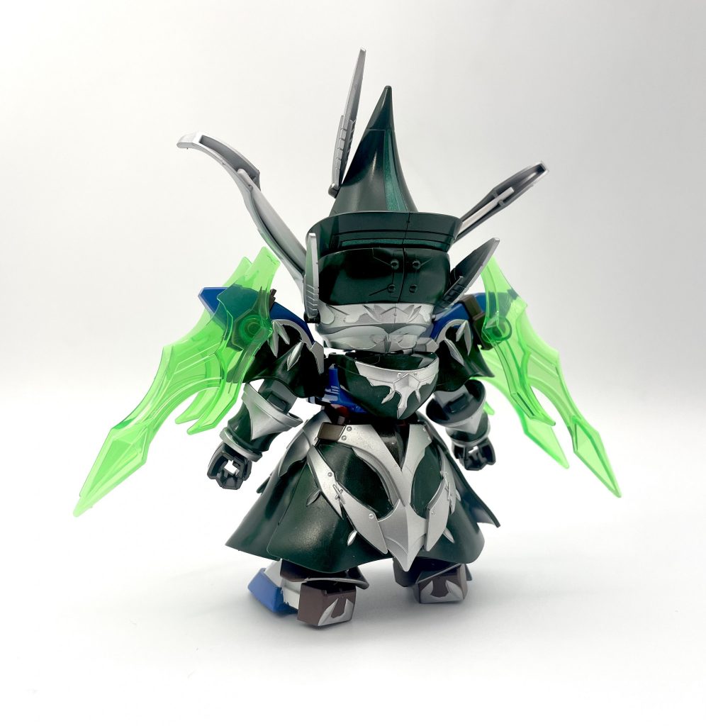 バックショット。背中のフードを縫いだようなデザインが可愛い。今回肉抜きはほぼ目立ちません。手首くらい?