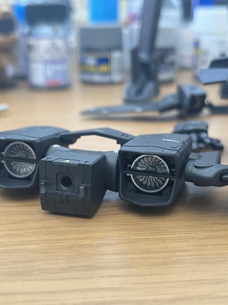 完成後はほぼ見えないエンジンのやつ。めちゃかっこいいです。