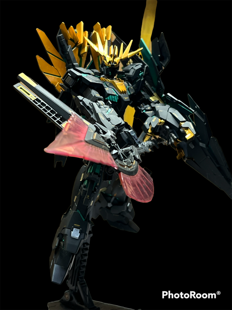 ビームシャベリン装備個人的にはこの写真がお気に入りです。