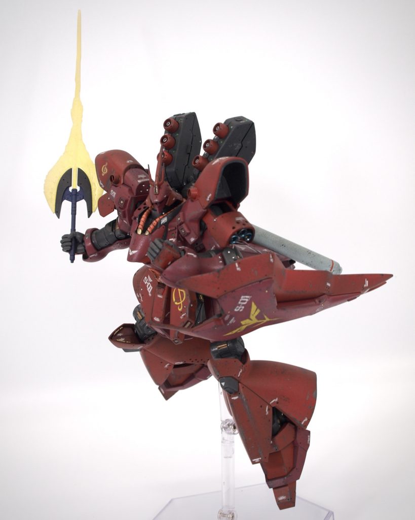 1/144 HGUC サザビー–4枚目/制作者：@FATSOULDT