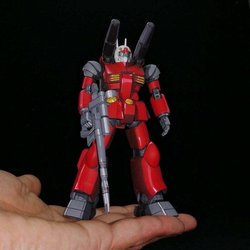 手乗りガンキャノン