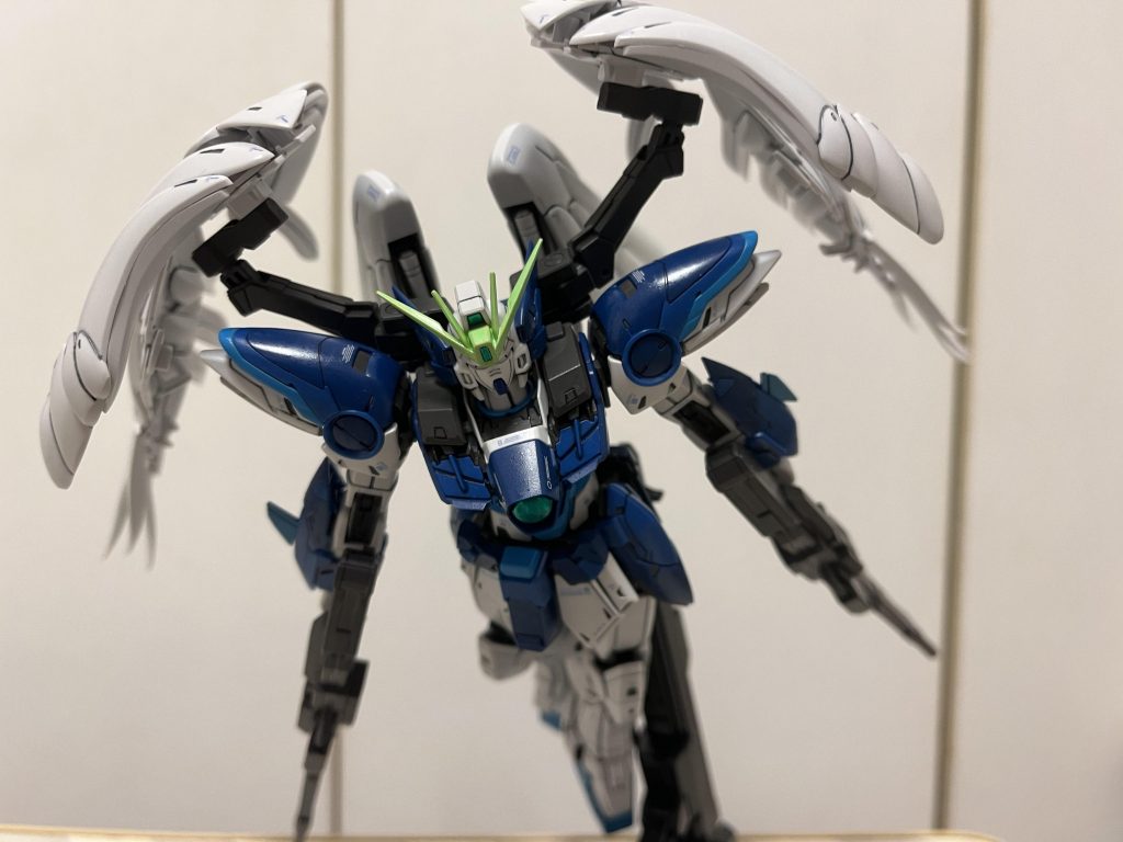 飛翔を正面から。ゼロカスは移動1つをとっても、エレガントさが大事ですねw