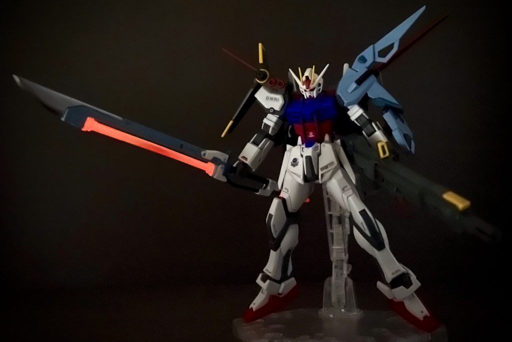 エントリーグレード　パーフェクトストライクガンダム–4枚目/制作者：がっしり工房