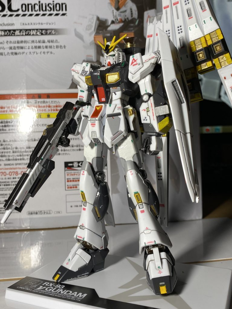 全身 ぱっと見RGっぽくなったと思います。