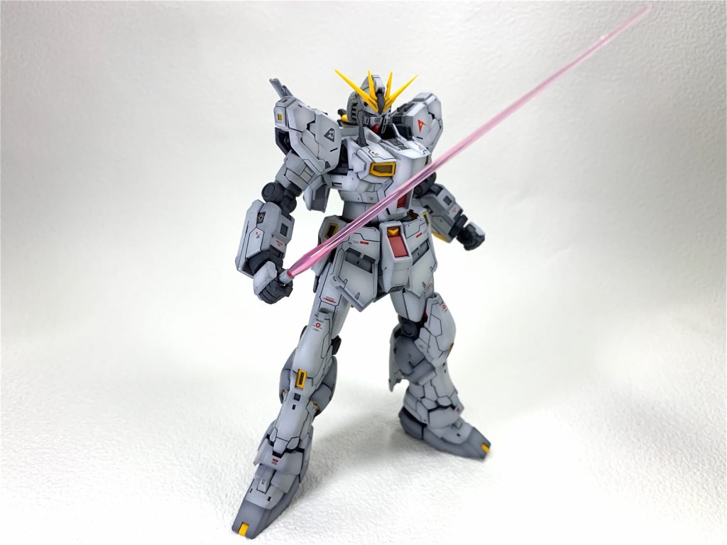 RG νガンダム–5枚目/制作者：gunplacraft
