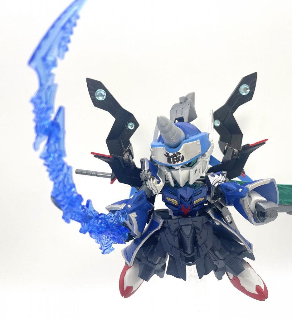 Zガンダムのハイパービームサーベルの再現です。信長エピオンのダークマスクverをそのまま使用。