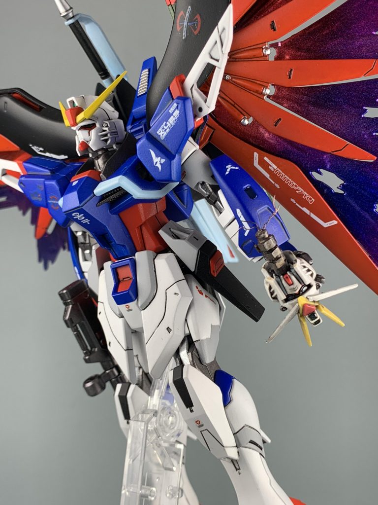 ストライクフリーダムの生首も用意してみました。