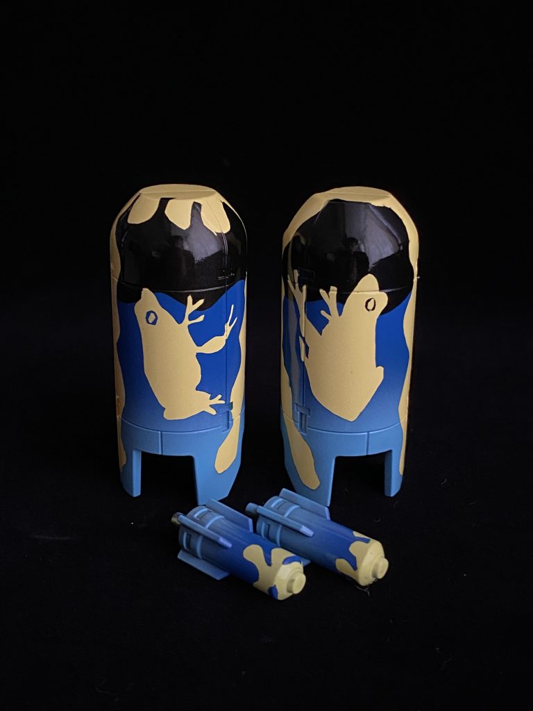 マスキング頑張ったよ。フリーハンドマスキングなので結構荒あります。