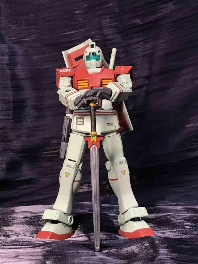 マーズフラッシュ(玩具版)は、押し入れ荒らしてたらメカコレのが出て来たのでグレートモブに持たしてやろうと塗ってみました。