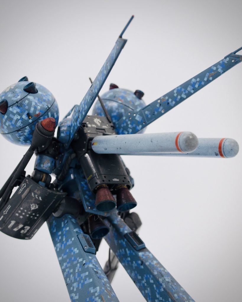 1/144 HGUC ドラッツェ–5枚目/制作者：@FATSOULDT