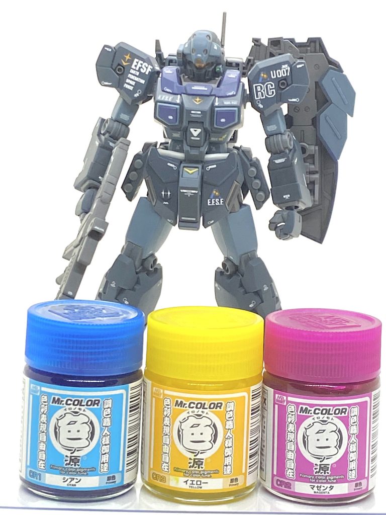 今回使いました「色の源」三原色です。