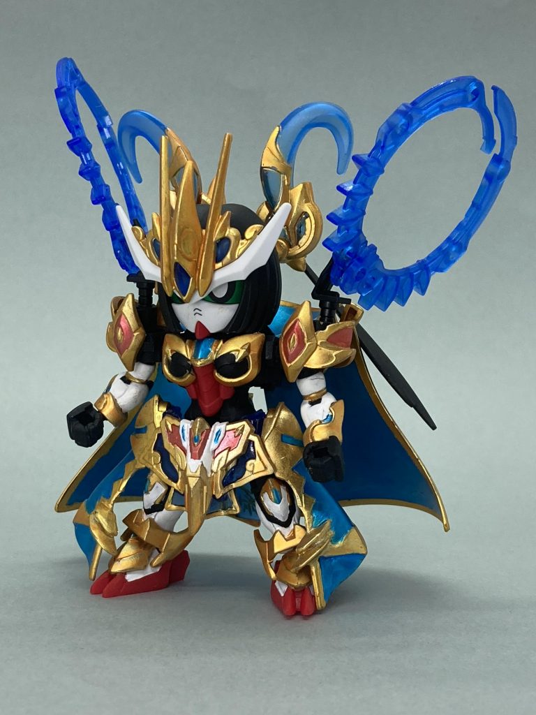 オシャレして大人しくしてますが、いざという時のため、虎吼戦輪もちゃんと持ってきてます普段と違って、肩へ装備してます