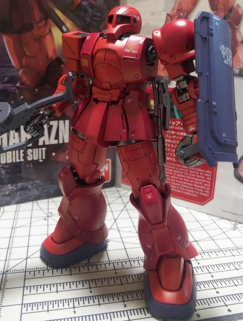 HG オリジン版 シャア専用ザクⅠ–2枚目/制作者：いのすけさん