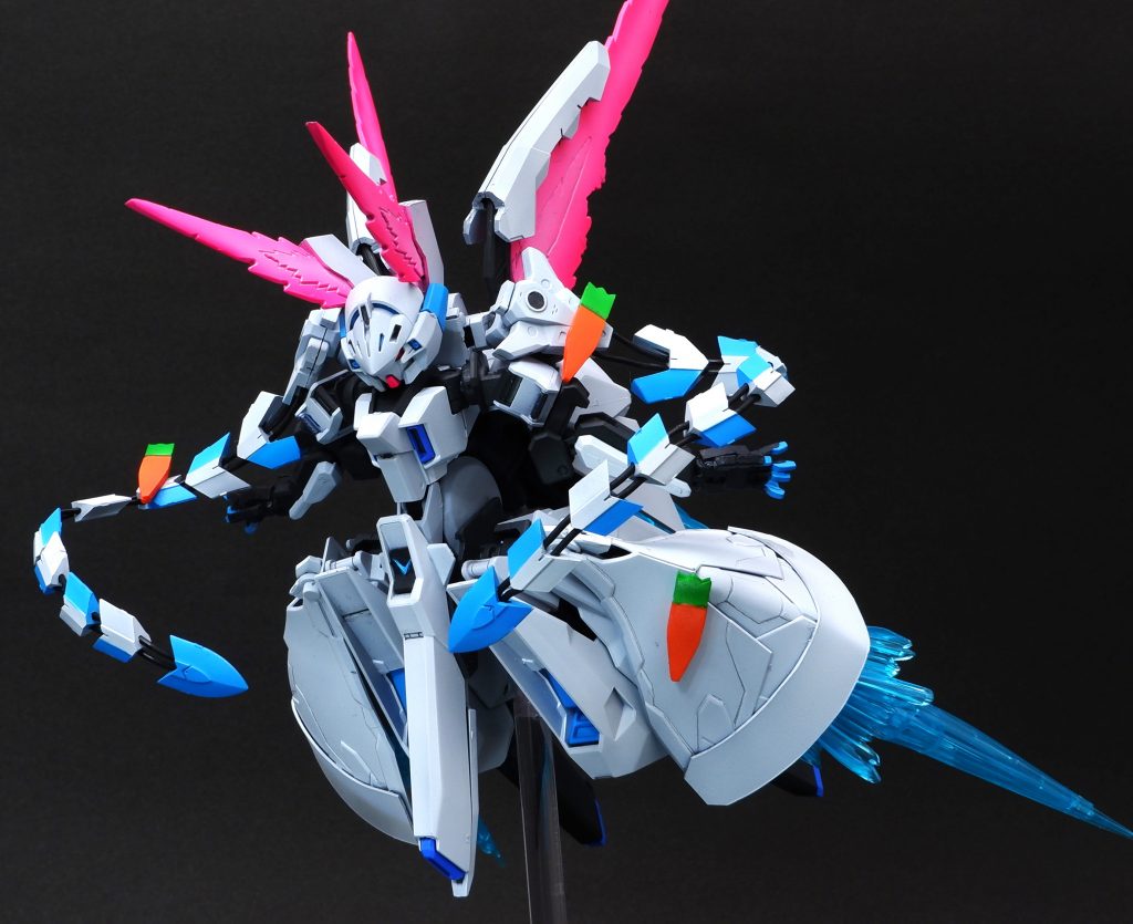 ひっついてるにんじんはファンネルミサイルです。