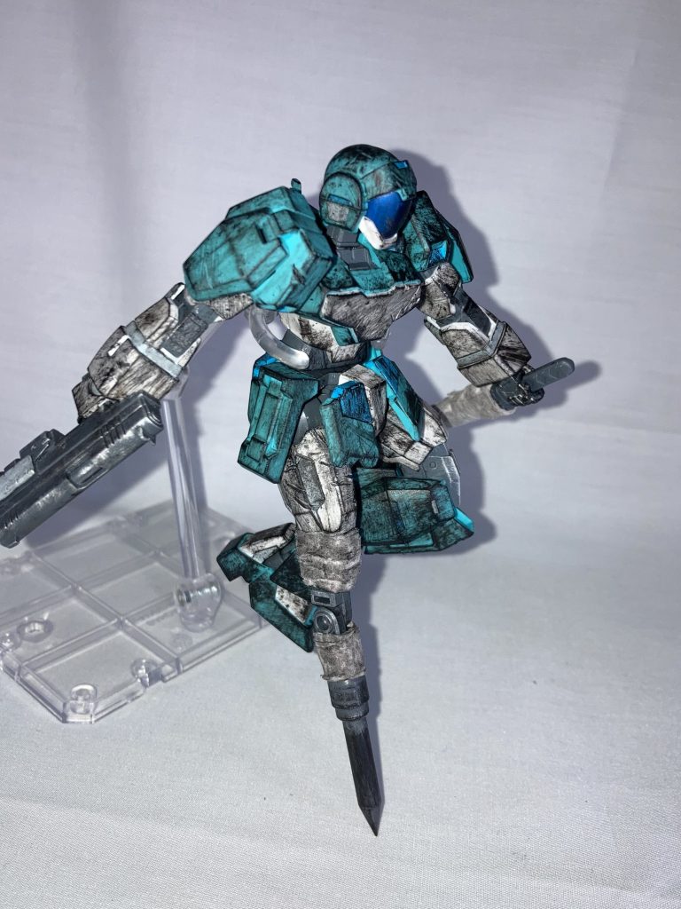 サムネのポーズ、なんとなく動かしてたら良い感じだったのでそのままサムネに使いました