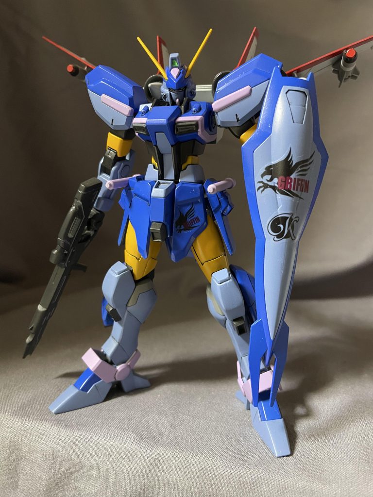 「とにかく強そうなウィンダムを作る」って事で、ガンダムヘッドにしてみました