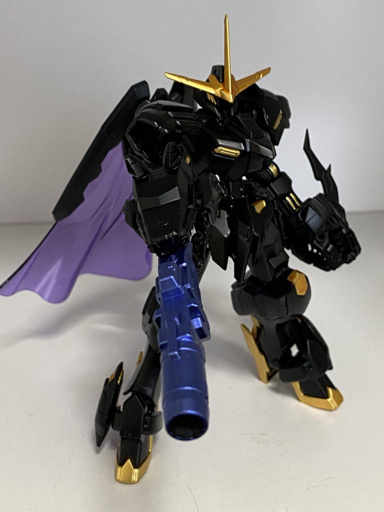 ガルルキャノンはカスタマイズキャンペーンのバズーカ？を加工してガンダムマーカーのメタバイオレットで塗装。