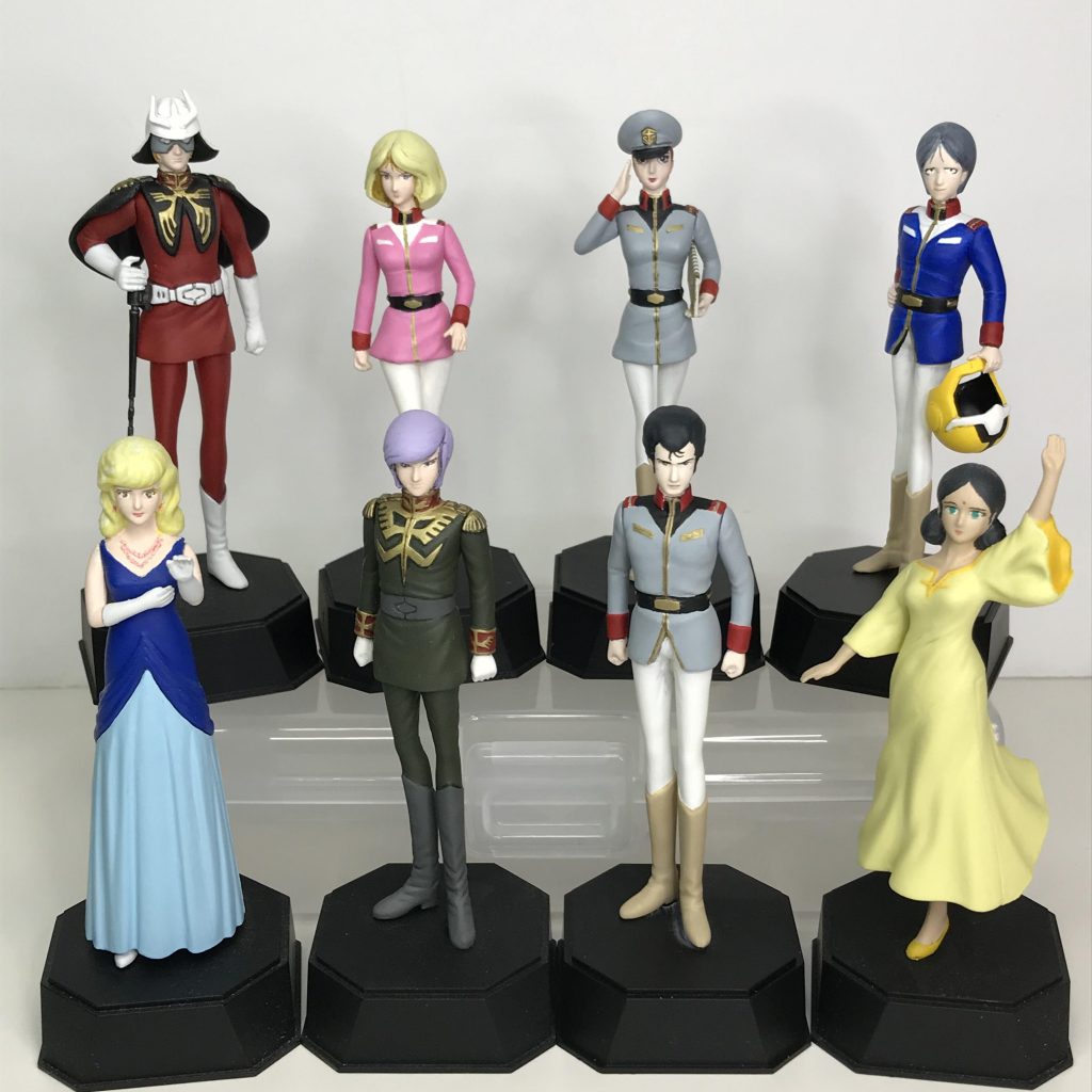 ここまで来ました。あとはアムロとフラウです(^^)