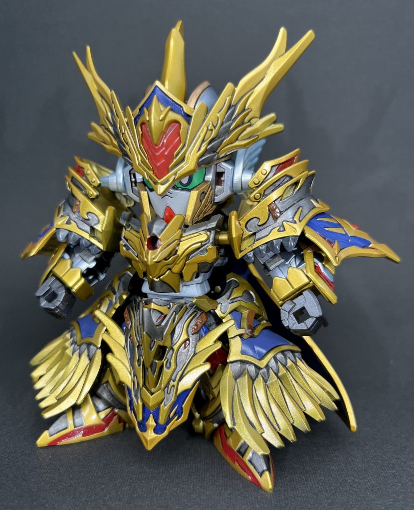 正面から!シルバー部分がガンメタなのはアレンジという事にしてください…