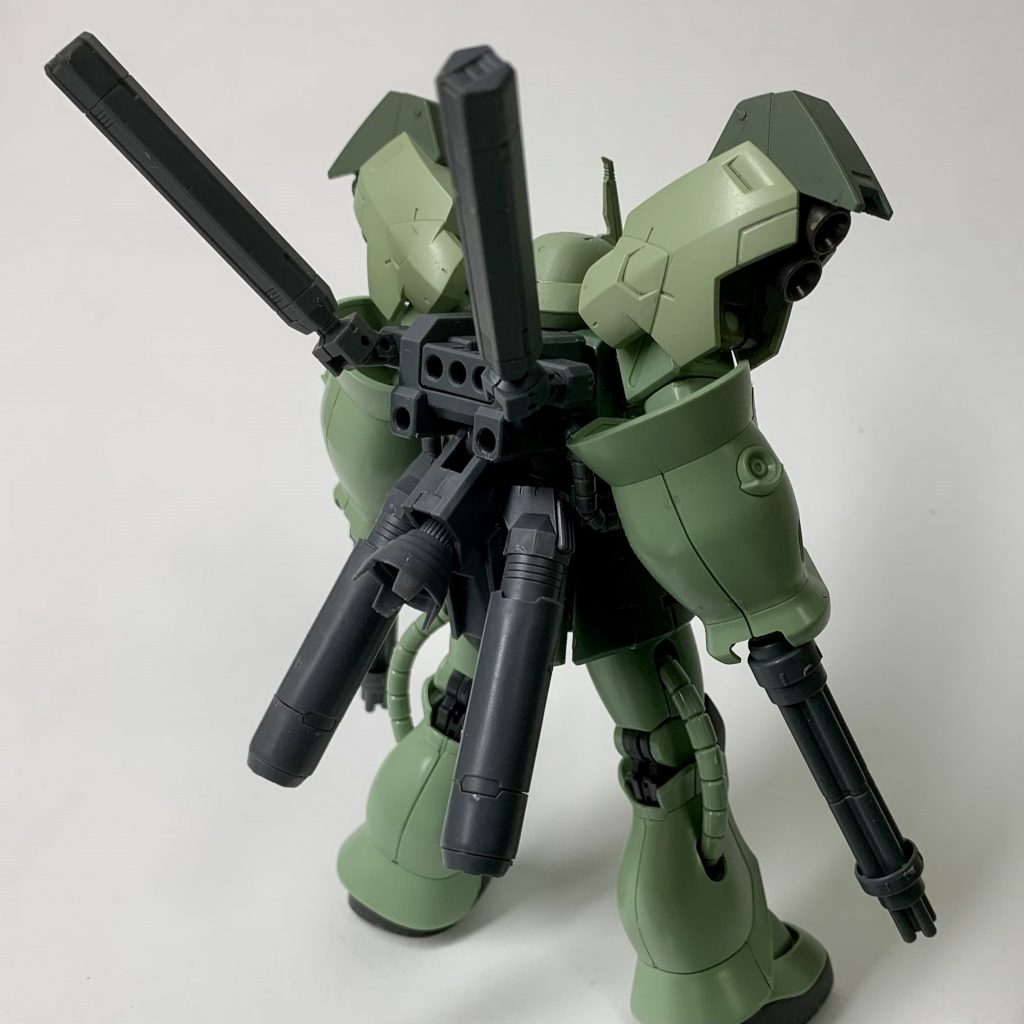 背面です。結構かっこよくなったのではないでしょうか?以下アピールショットです。