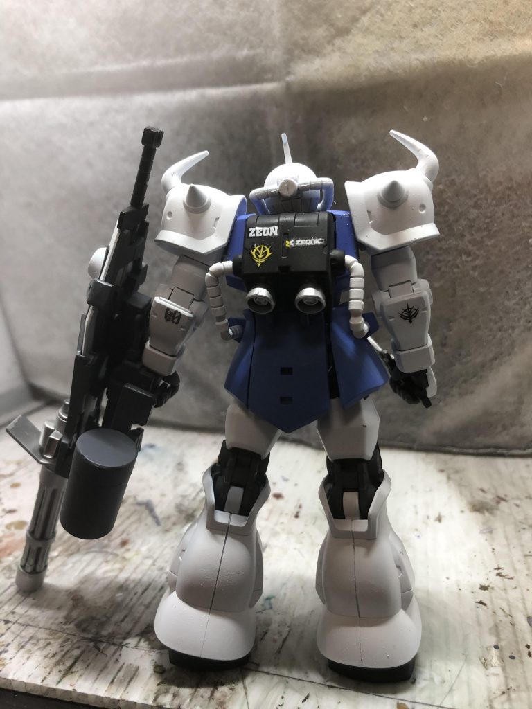 グフカスタムヴァイス・ローゼ(ランス・ガーフィールド中佐機)–4枚目/制作者：ジジさん