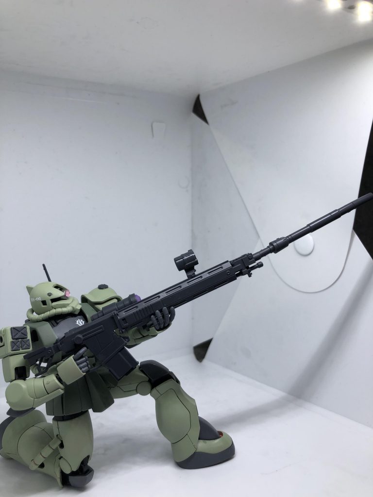 ザクⅡスナイパー(リンゼイ・シミズ機)–5枚目/制作者：ジジさん