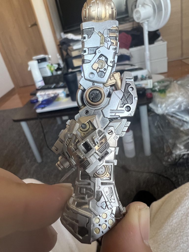 こんな感じで内部フレームのみ塗り分けました。 ご覧いただきありがとうございました。