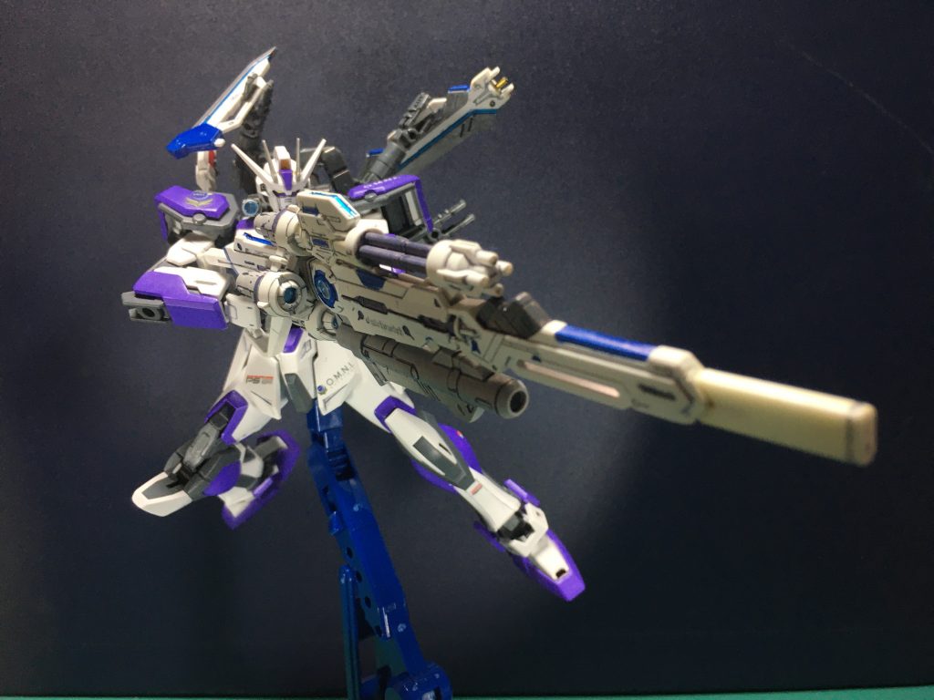 　バックジョイントストライカー+カレトヴルッフ炎で。相変わらず持ちづらい…