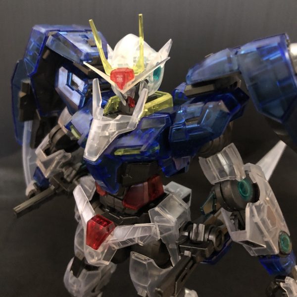 ダブルオーガンダム クリアパーツ