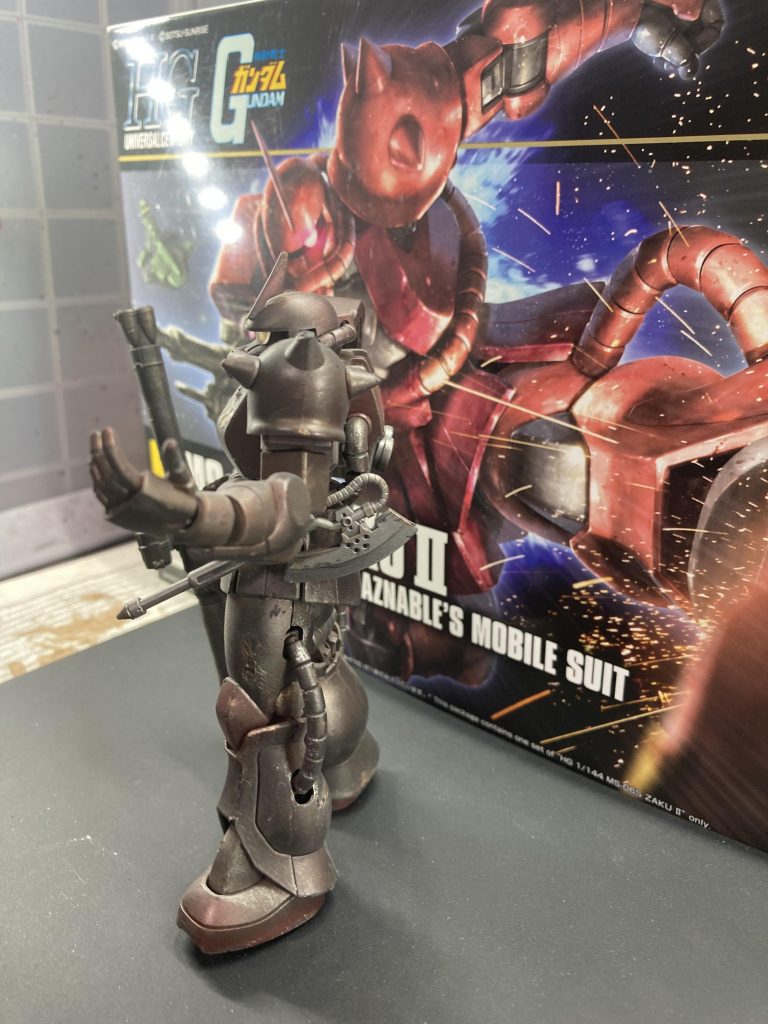 HG-06S ZAKU Ⅱ Diablo(シャー専用)–2枚目/制作者：涅槃-nirvāṇa