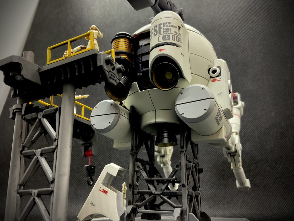 【MG】 ボール verKA 整備ドック ジオラマ–4枚目/制作者：モリラボ