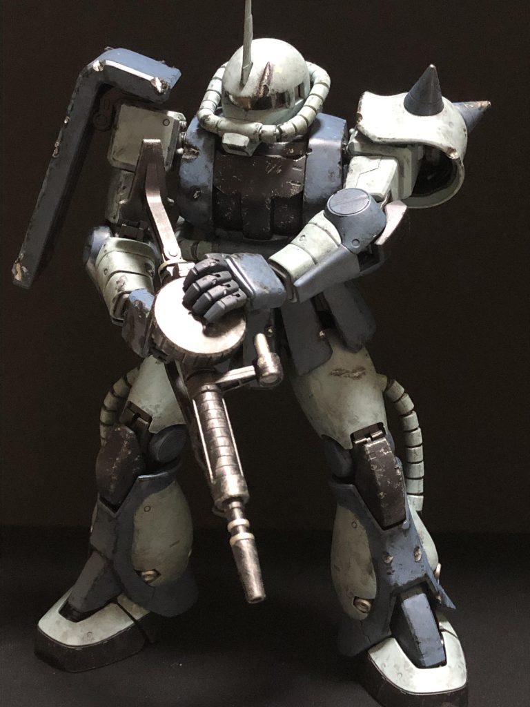 量産型ということで、配色は自由に妄想しながら塗装しました😌