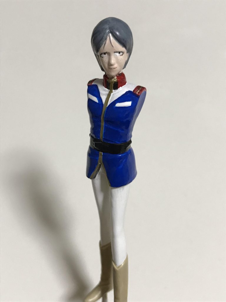 本体を塗り終え、ソバカスも入れて… しっかりカイになりました(^^)