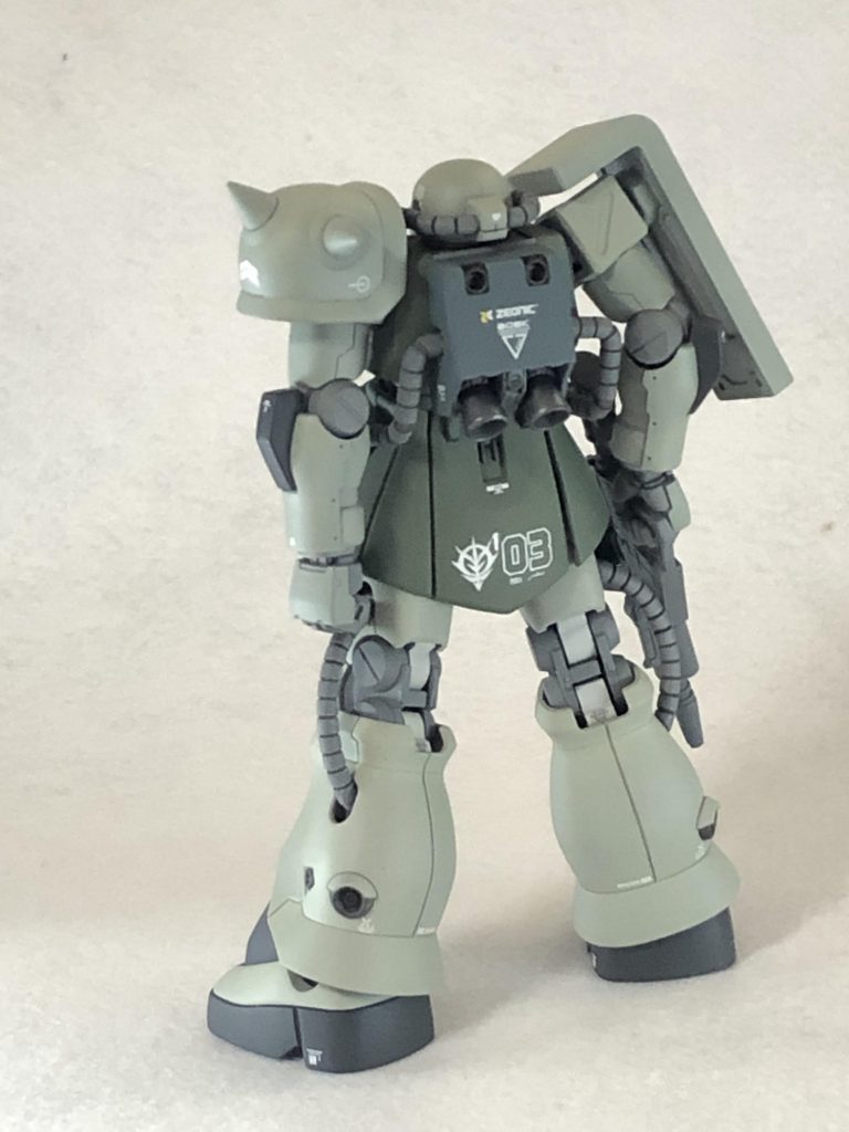 デカールはガンダムデカール、ハイキューパーツ、ヴェルテクスデカール、GMデカールなどを織り交ぜて使用しています