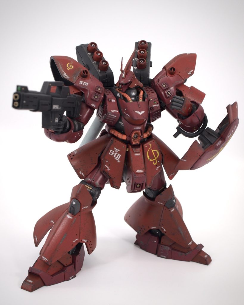 1/144 HGUC サザビー–8枚目/制作者：@FATSOULDT