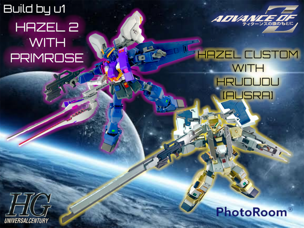 以前作ったヘイズル2号機と共演です。