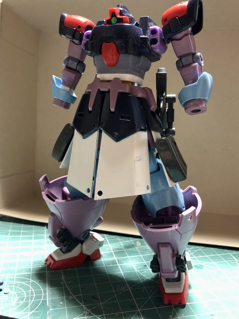 塗装前。主にハイゴッグを使いました