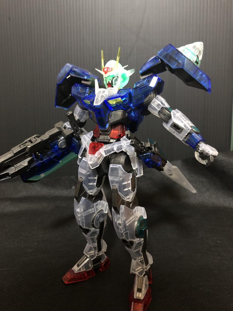 ダブルオーガンダム クリアパーツ–5枚目/制作者：アッキー