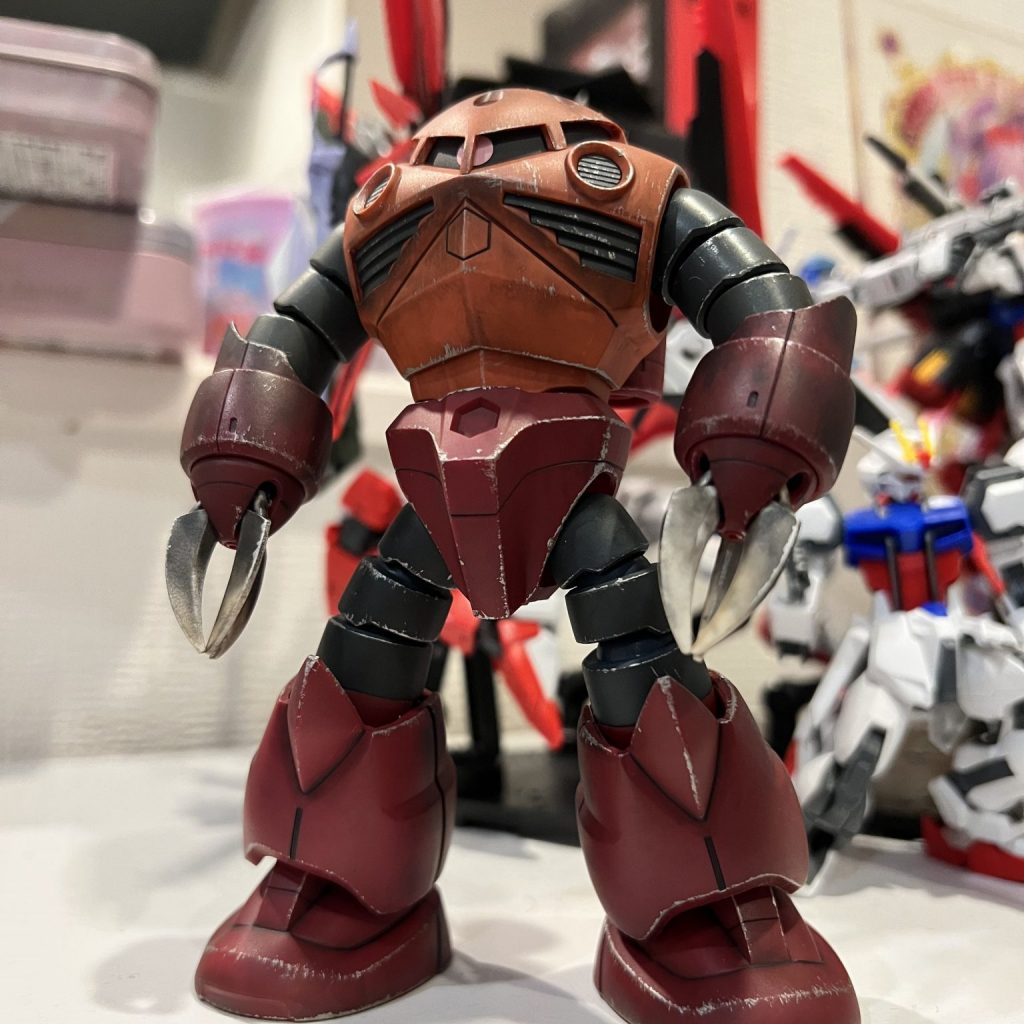 シャア専用ズゴック無塗装｜むさんのガンプラ作品｜GUNSTA（ガンスタ）