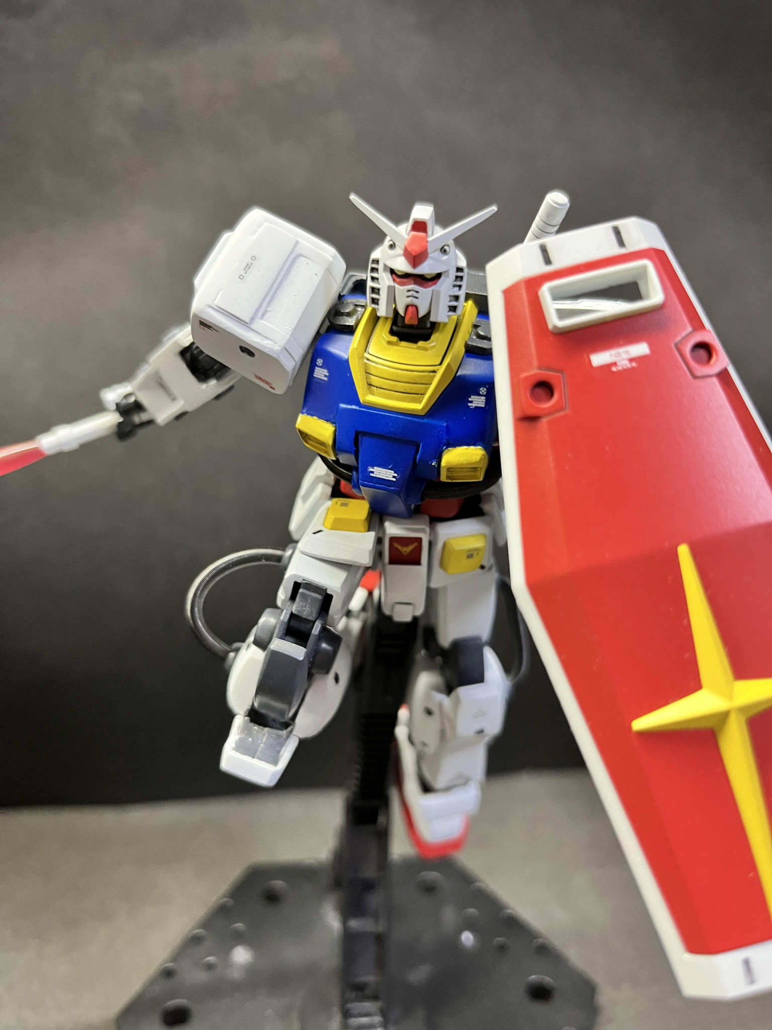 ガンプラ パーフェクトガンダム サンダーボルト HG改造品 - プラモデル