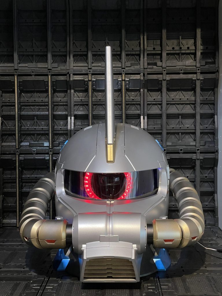 何も考えずに黄色の動力パイプにゴールドを選択！メカメカしくはなったがあんまりホビー感が、、しない、ので、