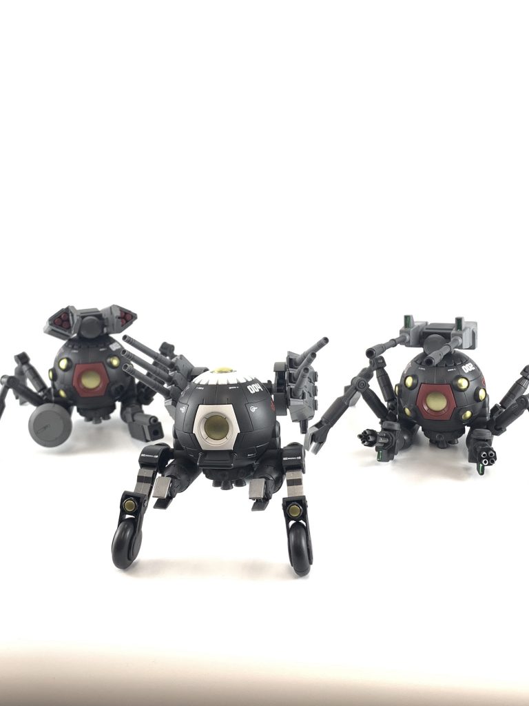 子ボール白ハエトリ子ボール赤セアカA.B