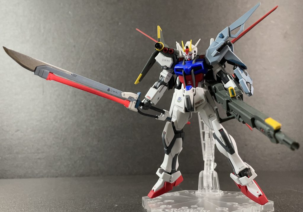 エントリーグレード　パーフェクトストライクガンダム–2枚目/制作者：がっしり工房