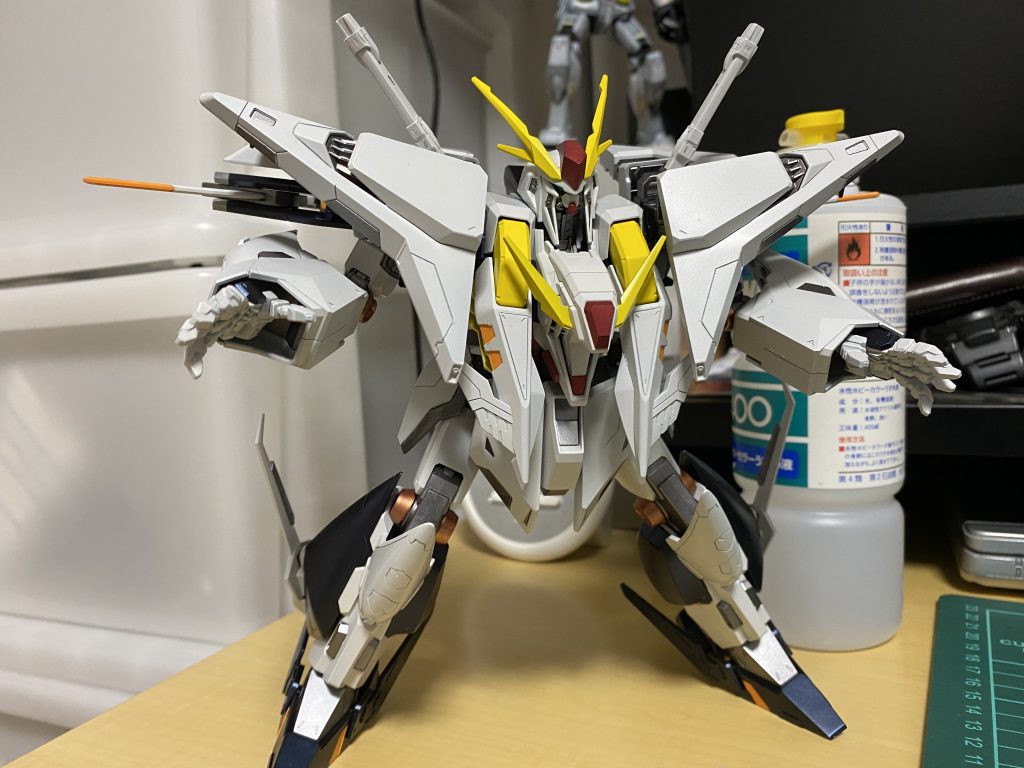 （基本塗装後）こうなって