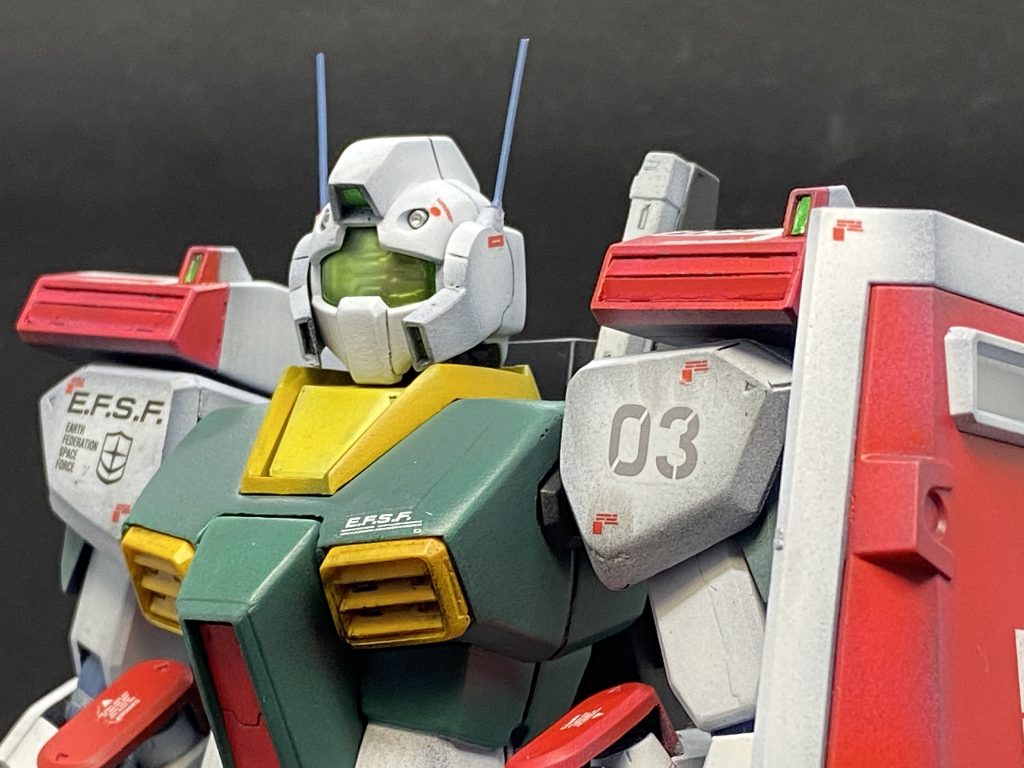 アップにすると、だいぶお肌が荒れてます。レジンキット、大変でした💦